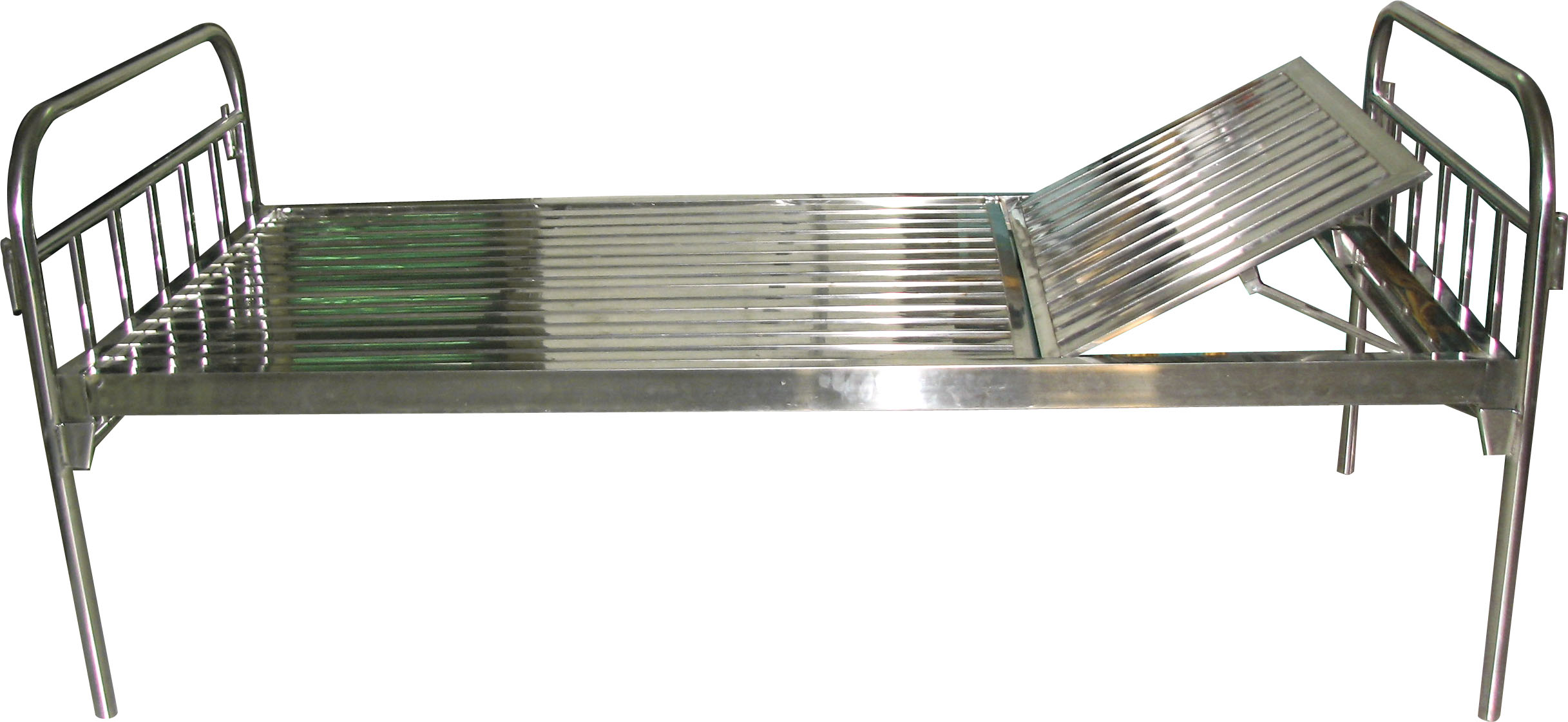 Giường bệnh nhân nâng đầu Inox201