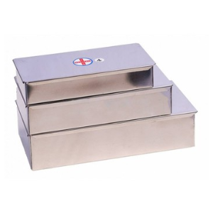Hộp inox chữ nhật lớn 23x11x5cm