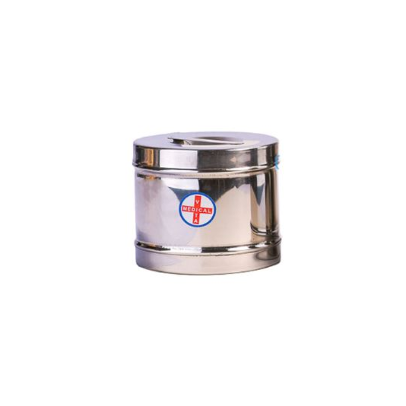 Hộp đựng gòn inox photo 1