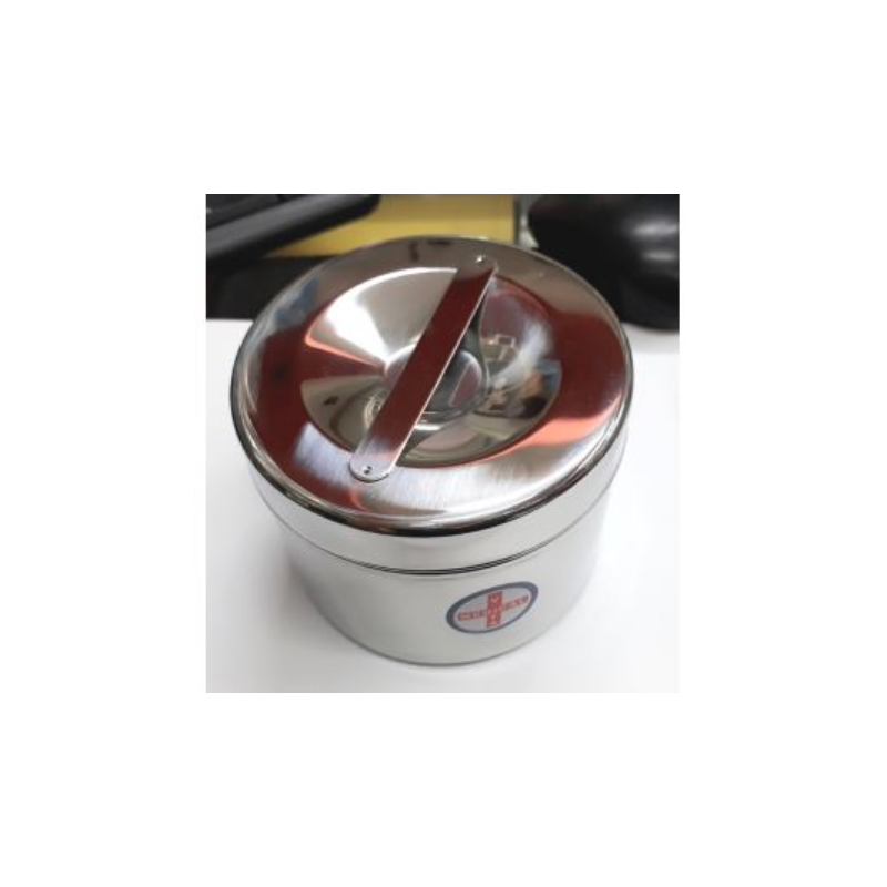Hộp đựng gòn inox photo 2