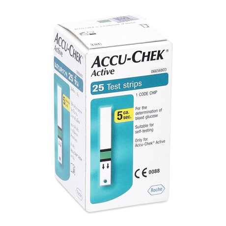 Que thử đường huyết Accu-Check Active 25