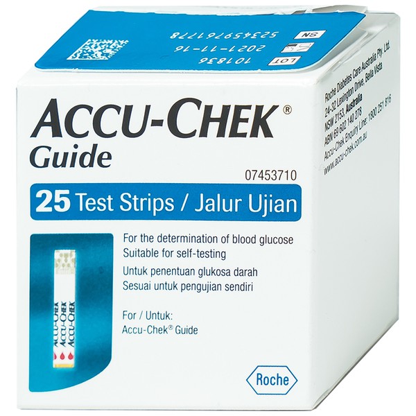 Que thử đường huyết Accu-Check Guide 25