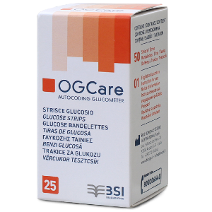 Que thử đường huyết OGCARE 25